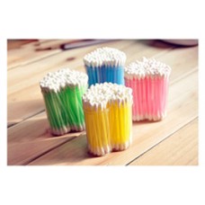 Cotton Swab Applicator Double Head Q-tip Swabs Wood Cosmetic Stick