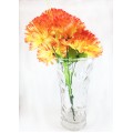 Roses Vase Glass Height 25 cm
