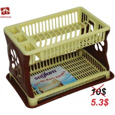 Double Deck Plate-Rack