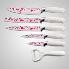 Hot Sale Royalty Line 5 Pieces Knife Set Non-Stick Coating + Peeler Knife