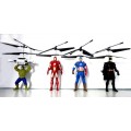 Super Hero Avengers Iron Man Captain America Batman Hulk Flying  Electronic Toys